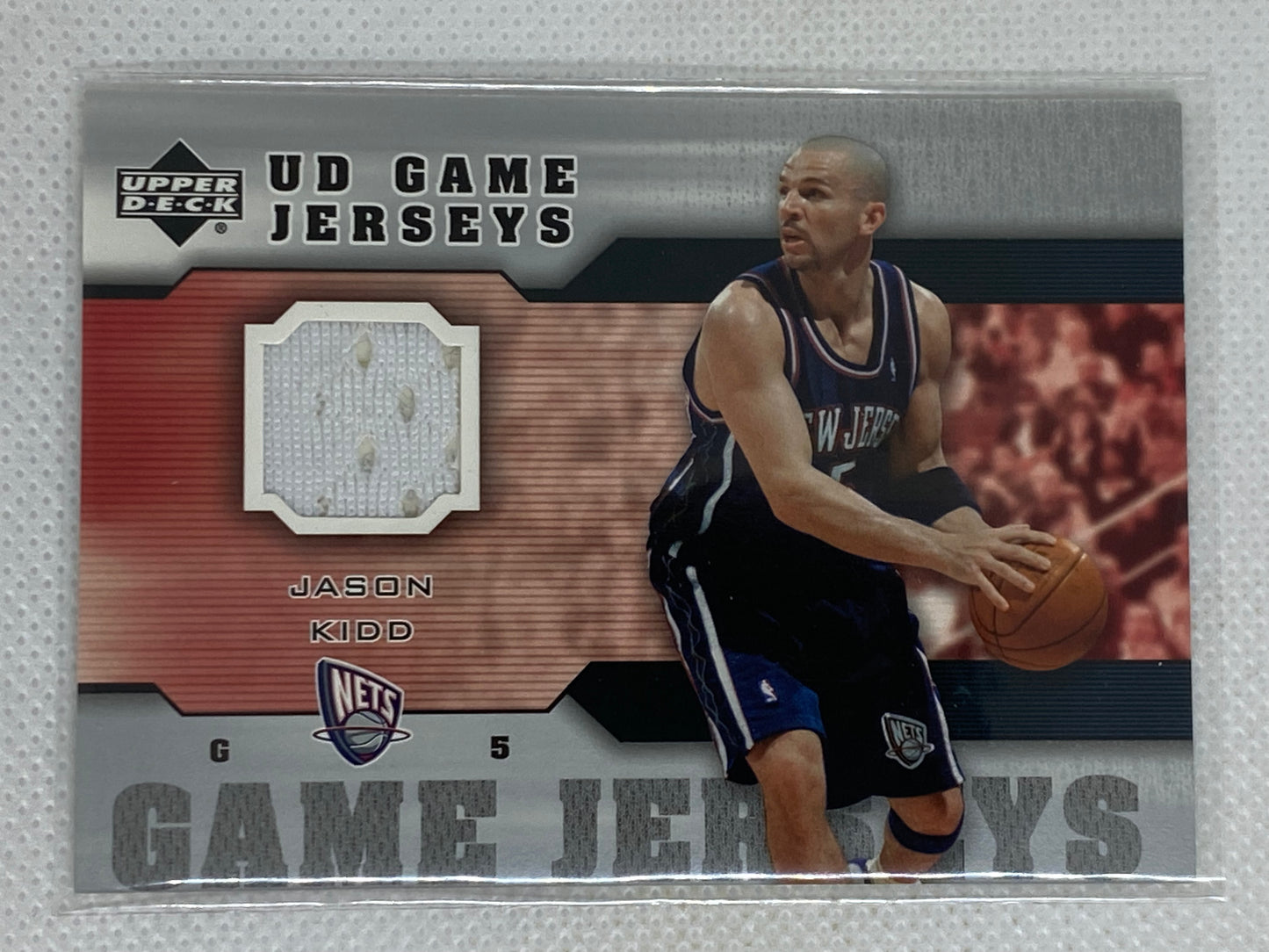 2005-06 Upperdeck Game Jerseys Jason Kidd GJ-JK