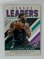 2019-20 Donruss Basketball League Leaders Insert #2 Andre Drummond Pistons