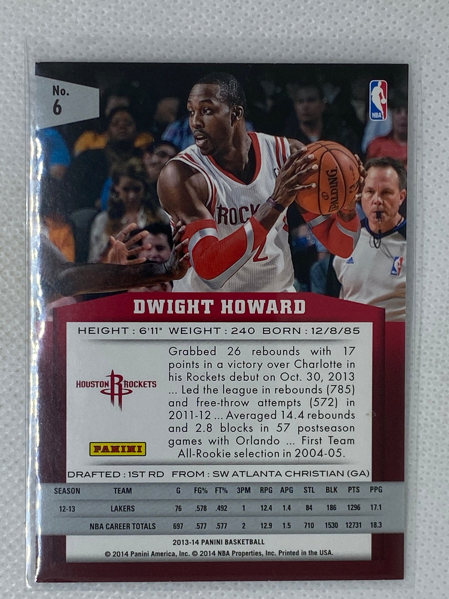 2013-14 Panini Dwight Howard #6