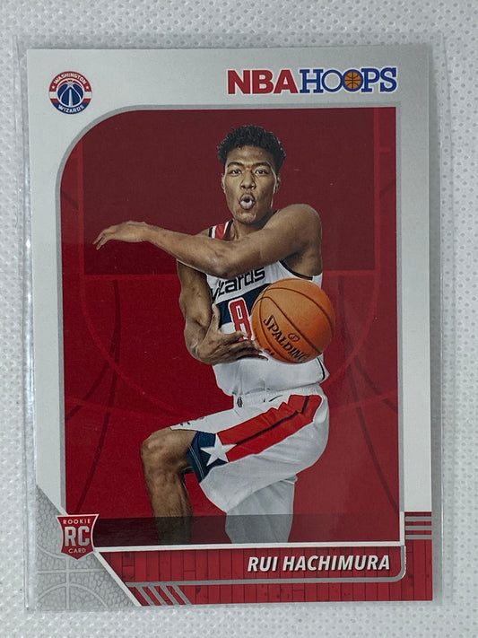 2019-20 Panini NBA Hoops Rui Hachimura Rookie RC #206, Washington Wizards