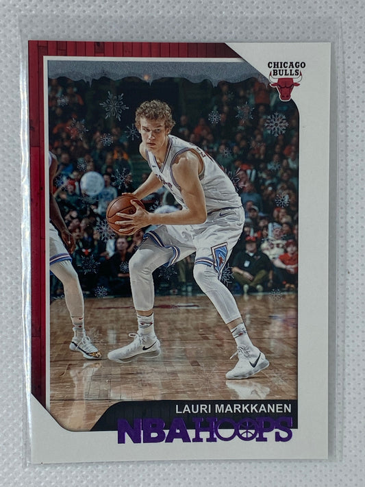 2018-19 Panini NBA Hoops Purple Winter Lauri Markkanen #174