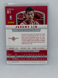 2012-13 Panini Silver Knight Jeremy Lin #81