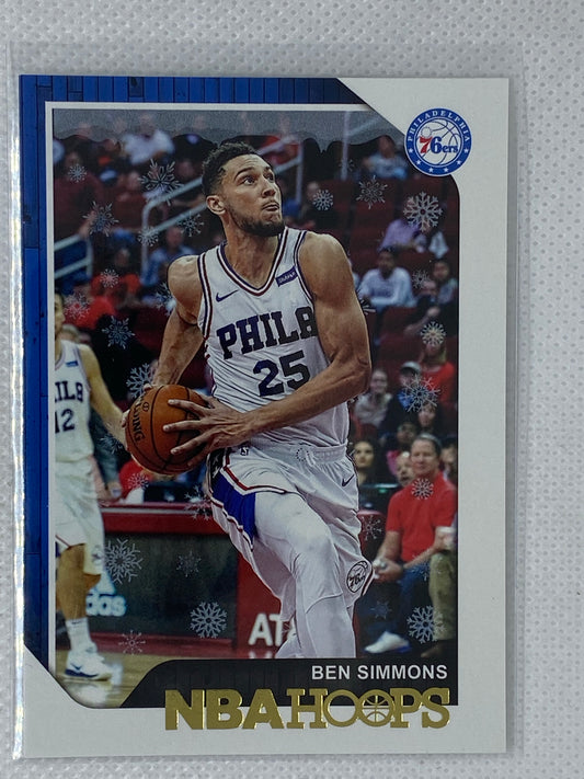 2018-19 Panini NBA Hoops Winter Ben Simmons #186