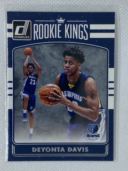 2016-17 Panini Donruss Kings Deyonta Davis #27 Rookie Card