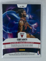 2020-21 Panini Player of the Day Coby White (Bulls) #53