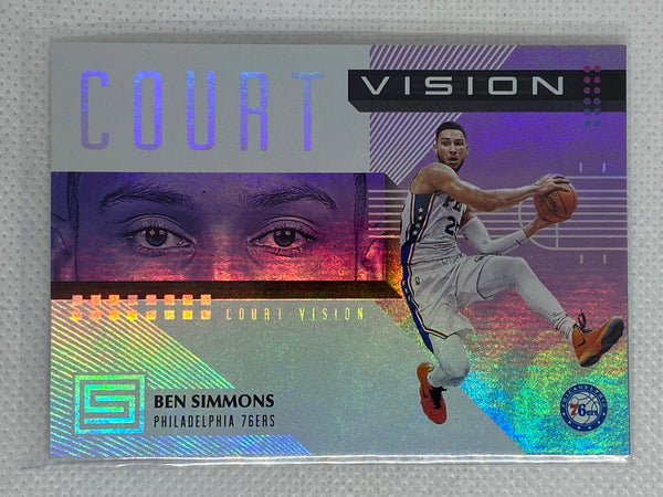 2018-19 Panini Status Court Vision Ben Simmons #10