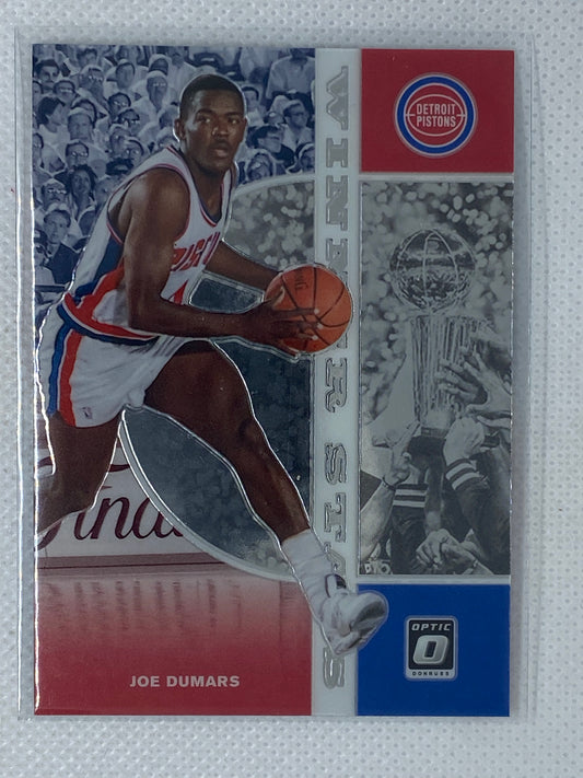 2019-20 Donruss Optic Winner Stays #5 Joe Dumars Detroit Pistons