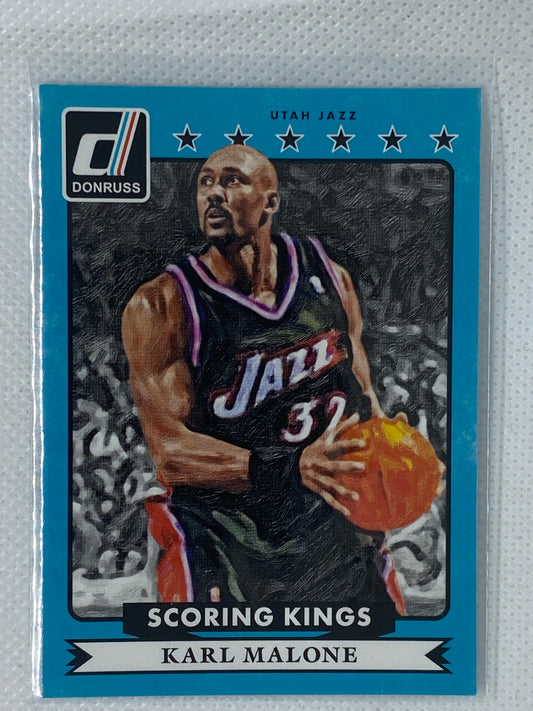 2014-15 Panini Donruss Basketball Scoring Kings #18 Karl Malone