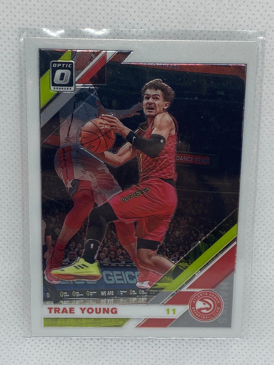 2019-20 Panini Donruss Optic Base #2 Trae Young Atlanta Hawks 2nd Year