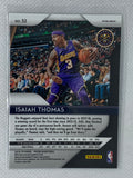 2018-19 Panini Prizm Green Isaiah Thomas #52 Lakers
