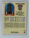 1989 NBA Hoops #80 Patrick Ewing New York Knicks Basketball Card