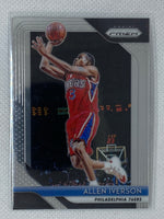 2018-19 Panini Prizm Allen Iverson #45 Base Card Philadelphia 76ers