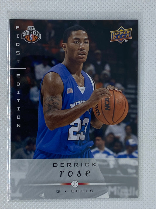 2008-09 Upper Deck First Edition #259 Derrick Rose RC Rookie Card