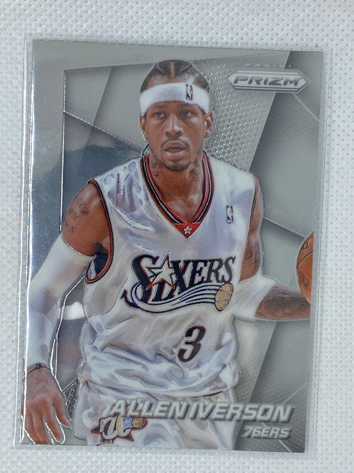 2014-15 Panini Prizm Allen Iverson #184 Philadelphia 76ers