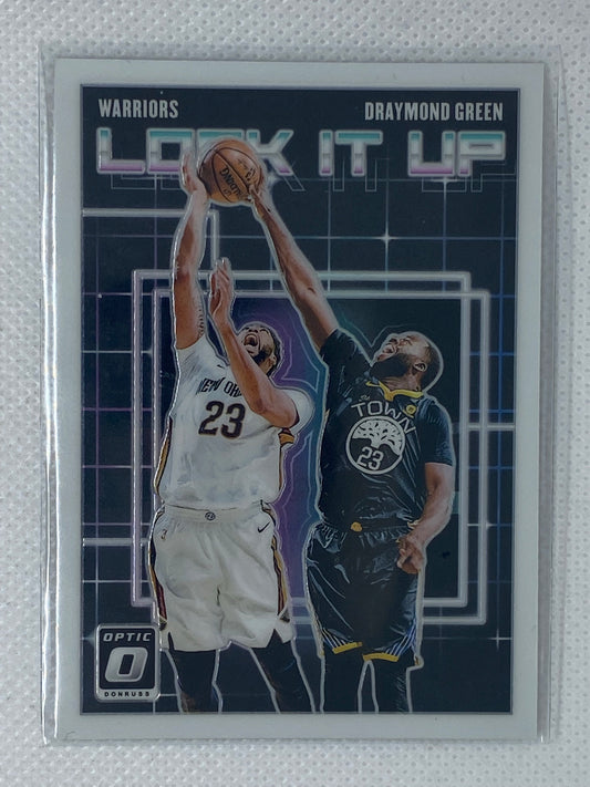 2018-19 Donruss Optic Lock it Up #8 Draymond Green