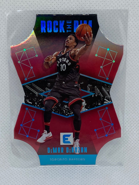 2017-18 Essentials Rock The Rim Die-Cut #RTR-33 Demar Derozan Spurs SSP