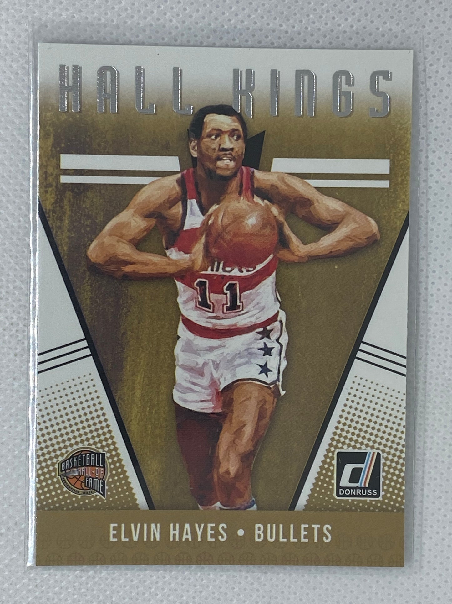 2018-19 Panini Donruss Hall Kings Elvin Hayes #26 HOF