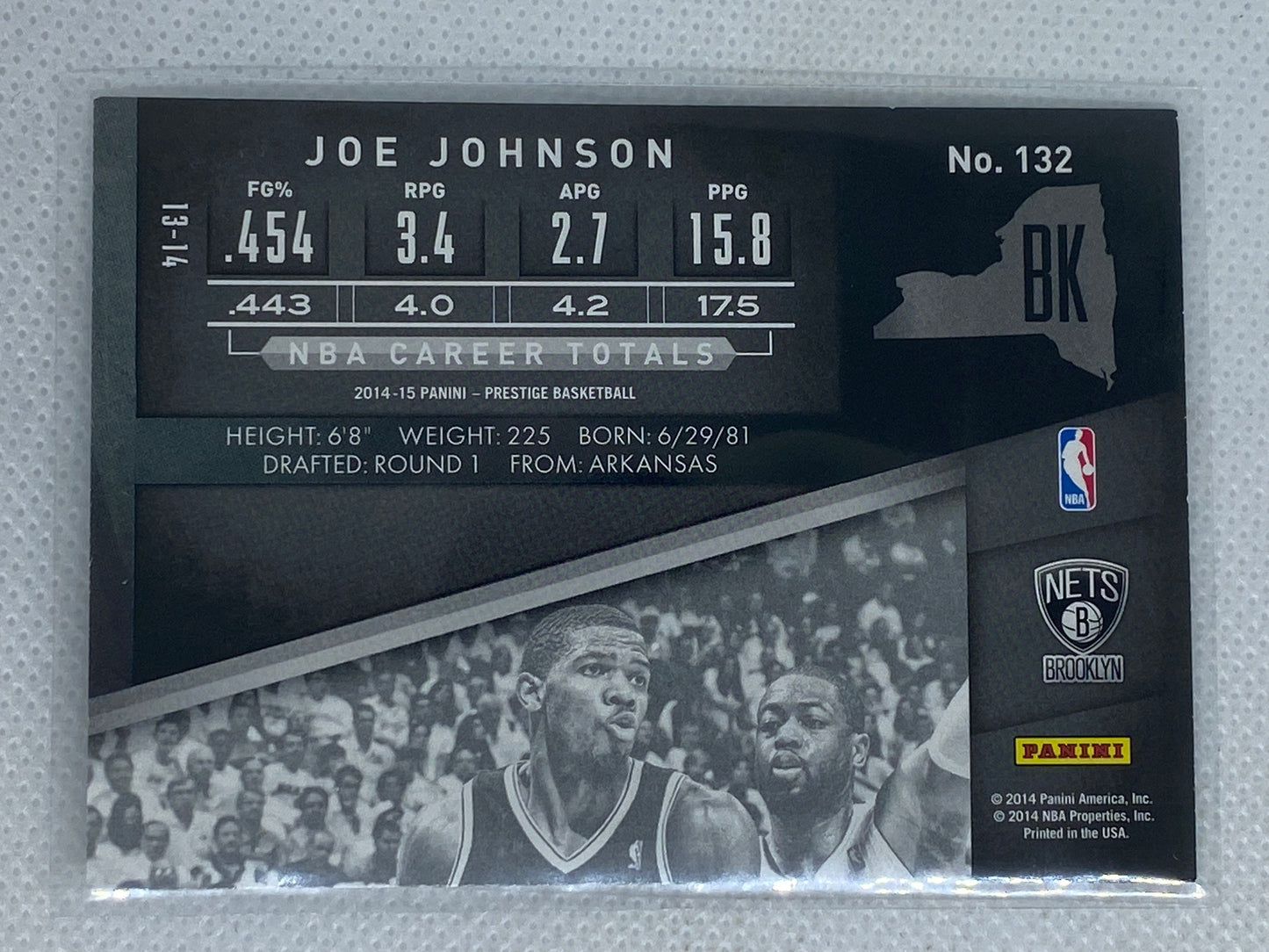 2014-15 Panini Prestige Premium Joe Johnson #132