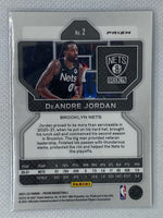 2021-22 Panini Prizm DeAndre Jordan Purple Wave Prizm #2 Brooklyn Nets