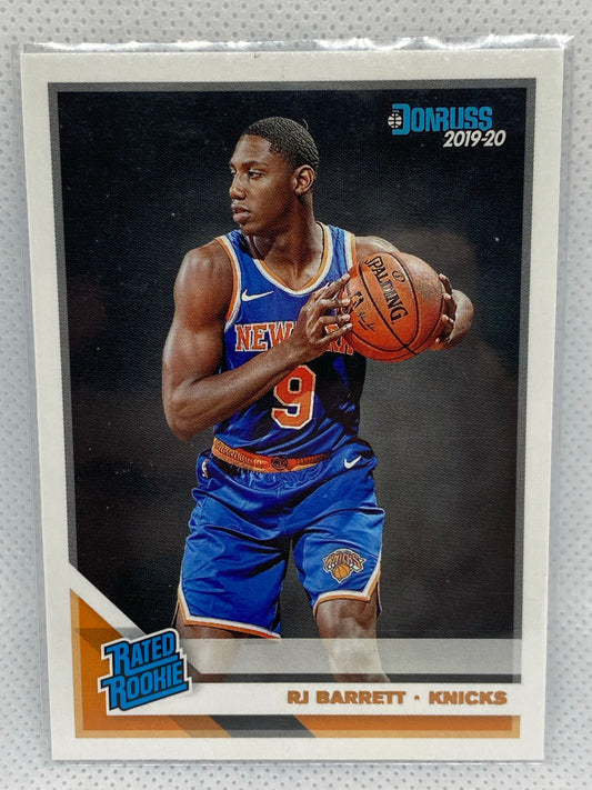 2019-20 Donruss RJ Barrett Rated Rookie #203 New York Knicks