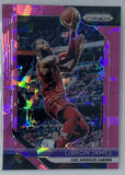 2018-19 Panini Prizm LeBron James Pink Cracked Ice Prizm Cavs/Lakers #6