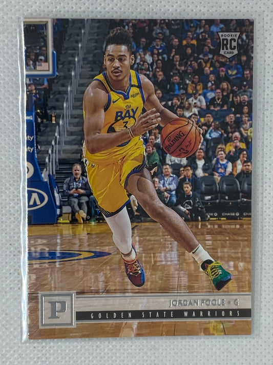 2019-20 Panini Chronicles Jordan Poole #133 Rookie Card RC Warriors