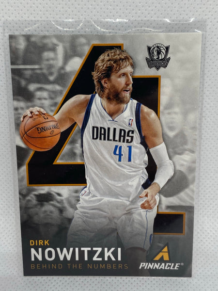 2013-14 Panini Pinnacle Behind the Numbers #15 Dirk Nowitzki