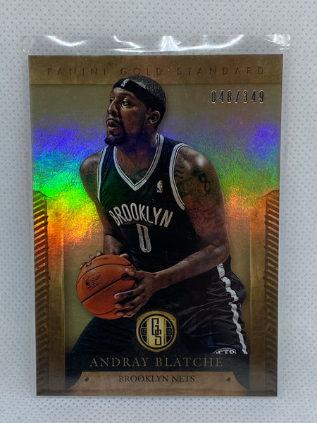 2012-13 Panini Gold Standard Base Andray Blatche #180 48/349