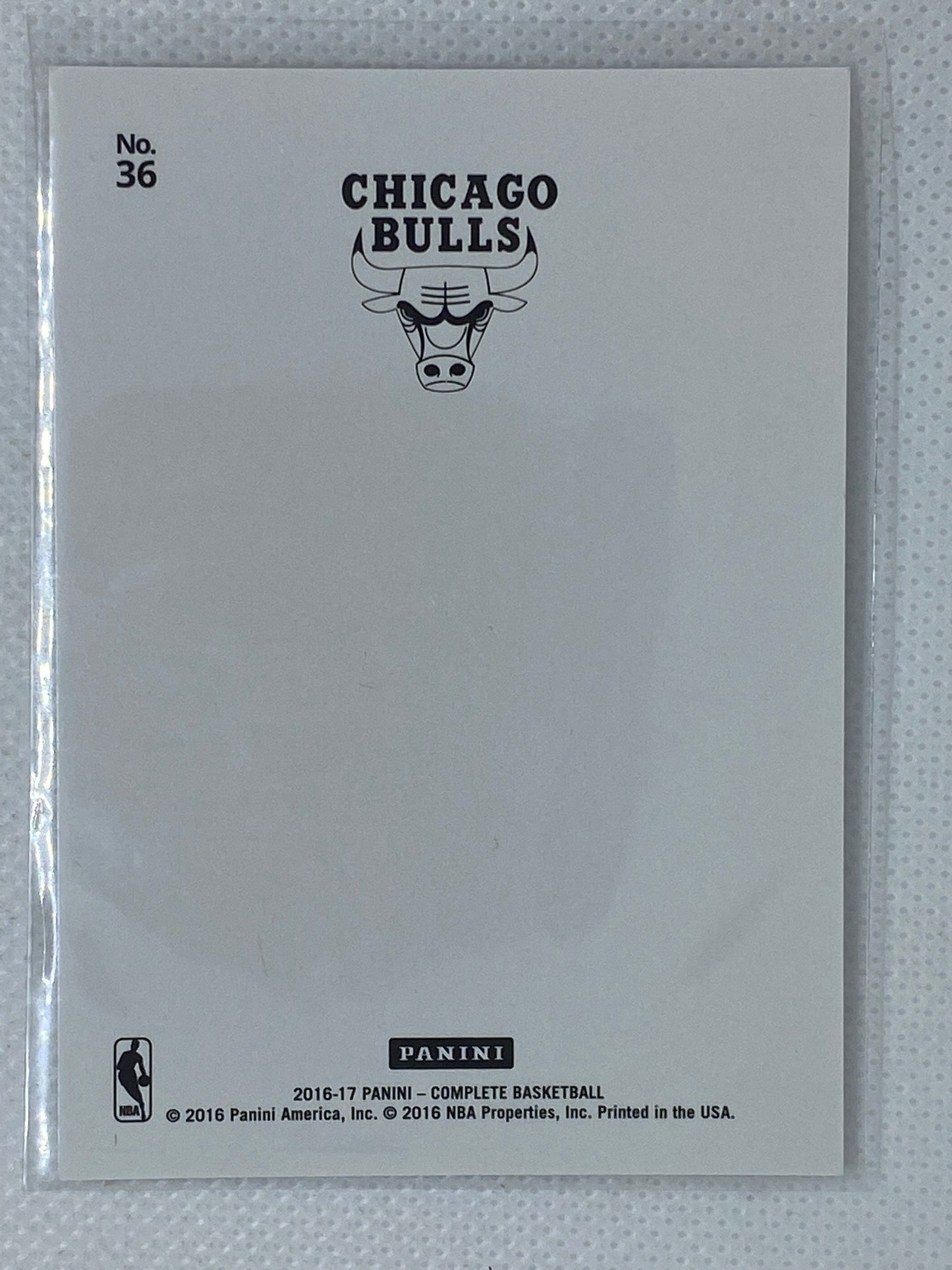 2016-17 Panini Complete Blank Back #36 Rajon Rondo