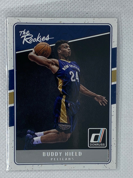 2016-17 Panini Donruss The Rookies Buddy Hield #4 Rookie New Orleans Pelicans