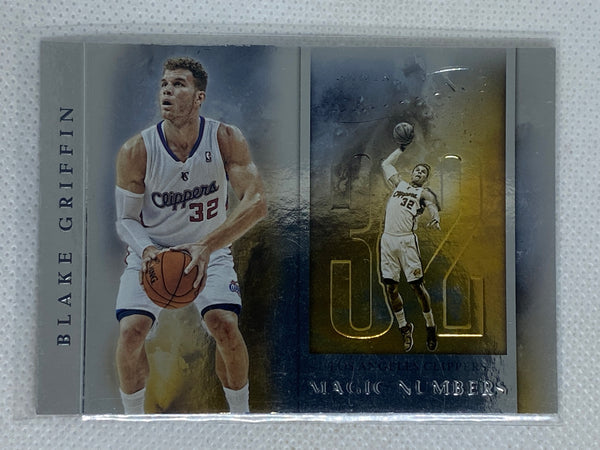 2012-13 Panini Brilliance Magic Numbers Basketball Card #2 Blake Griffin