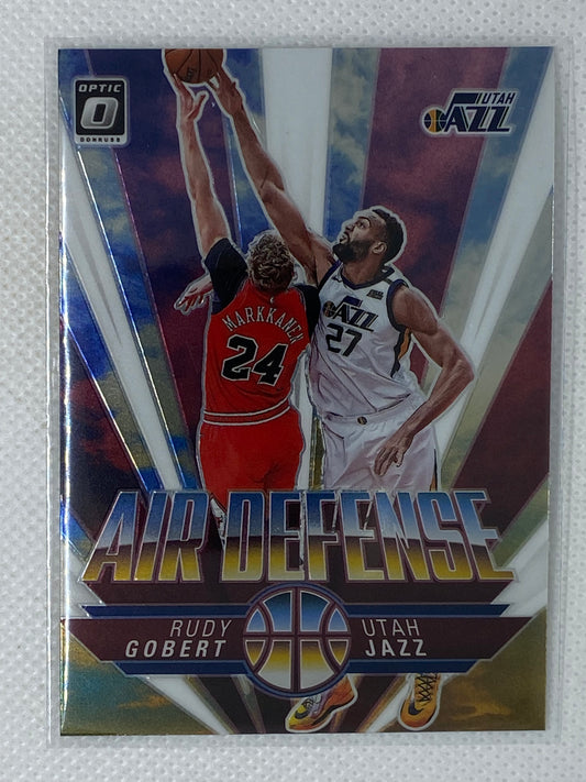 2021-22 Panini Donruss Optic Rudy Gobert Air Defense Utah Jazz #182