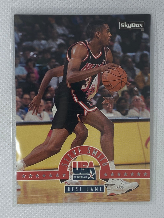 1994 SkyBox USA Basketball #27 Steve Smith/Best Game