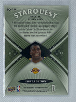 2008-2009 Upper Deck Magic Johnson SQ-19 Starquest Green