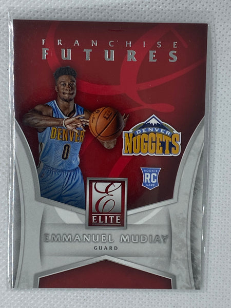 2015-16 Elite Franchise Futures #7 Emmanuel Mudiay Denver Nuggets