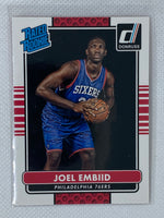 2014-15 Panini Donruss #203 Joel Embiid Rated Rookie Philadelphia 76ers