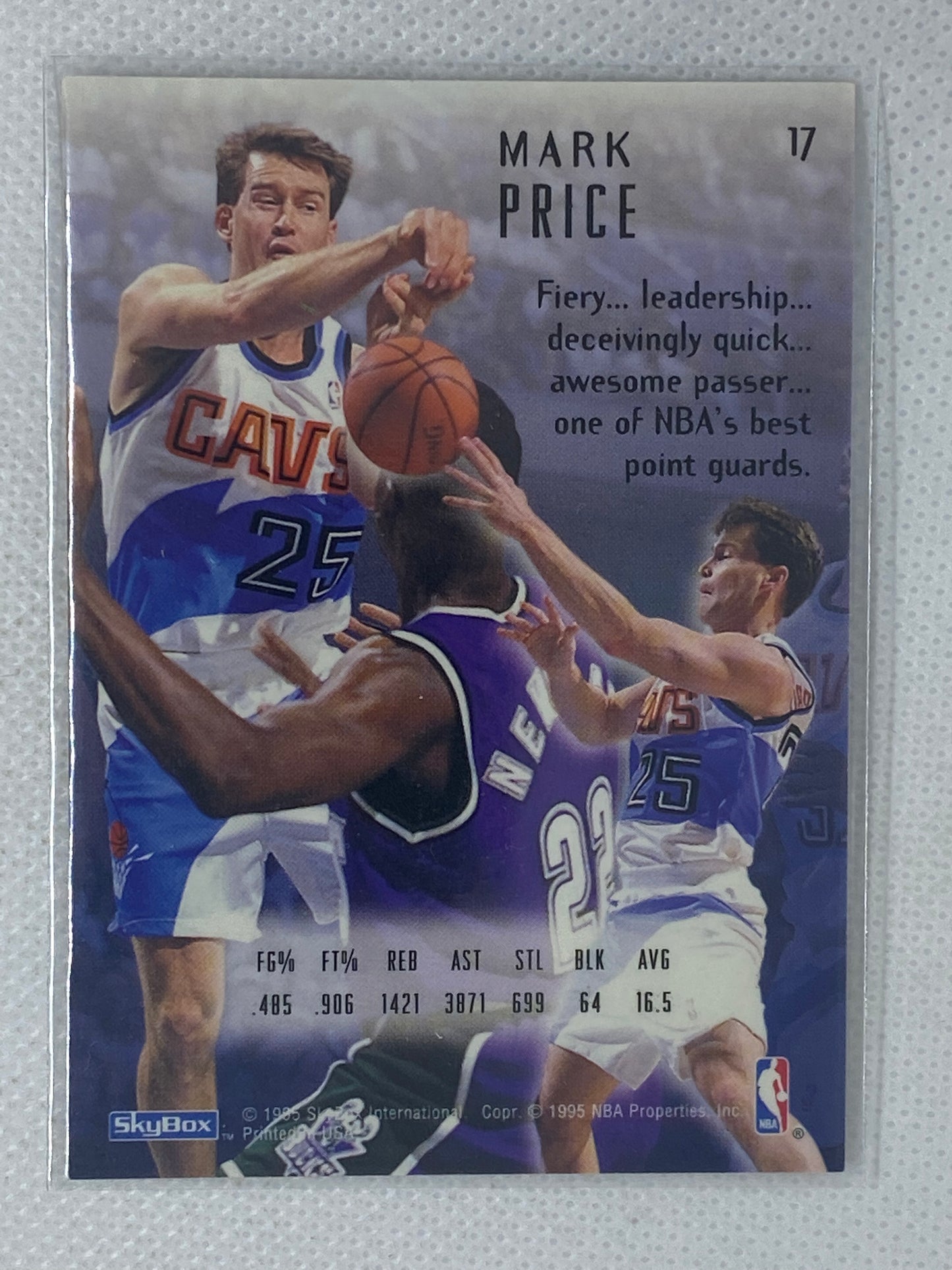 1994-95 Skybox Emotion Mark Price #17