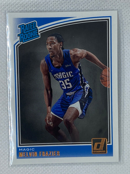 2018-19 Donruss Rated Rookie Melvin Frazier #153 Orlando Magic