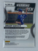 2020 Panini Prizm Warming In The Pen Brady Singer #WIP-13