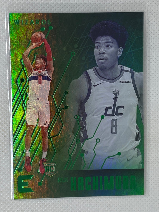 2019-20 Panini Chronicles Essentials Green Rui Hachimura #203 Rookie RC