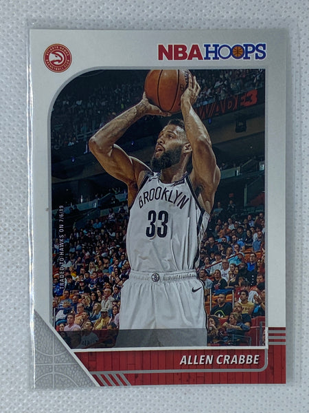 2019-20 NBA Hoops Basketball Red Backs #5 Allen Crabbe