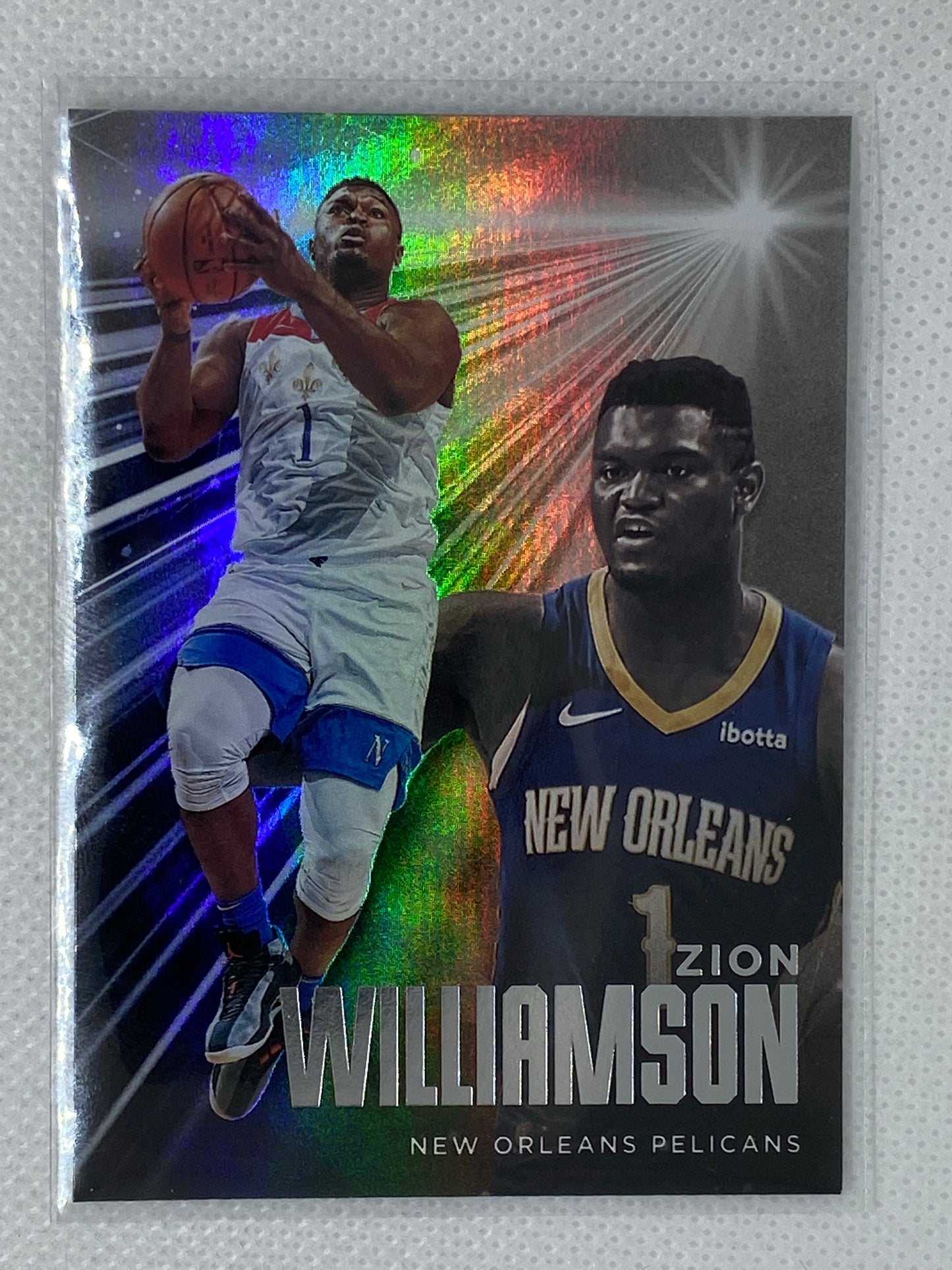 2020-21 Panini Chronicles Essentials Zion Williamson #232 New Orleans Pelicans