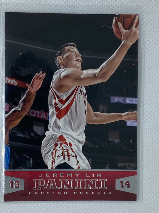 2013-14 Panini Basketball #34 Jeremy Lin Houston Rockets