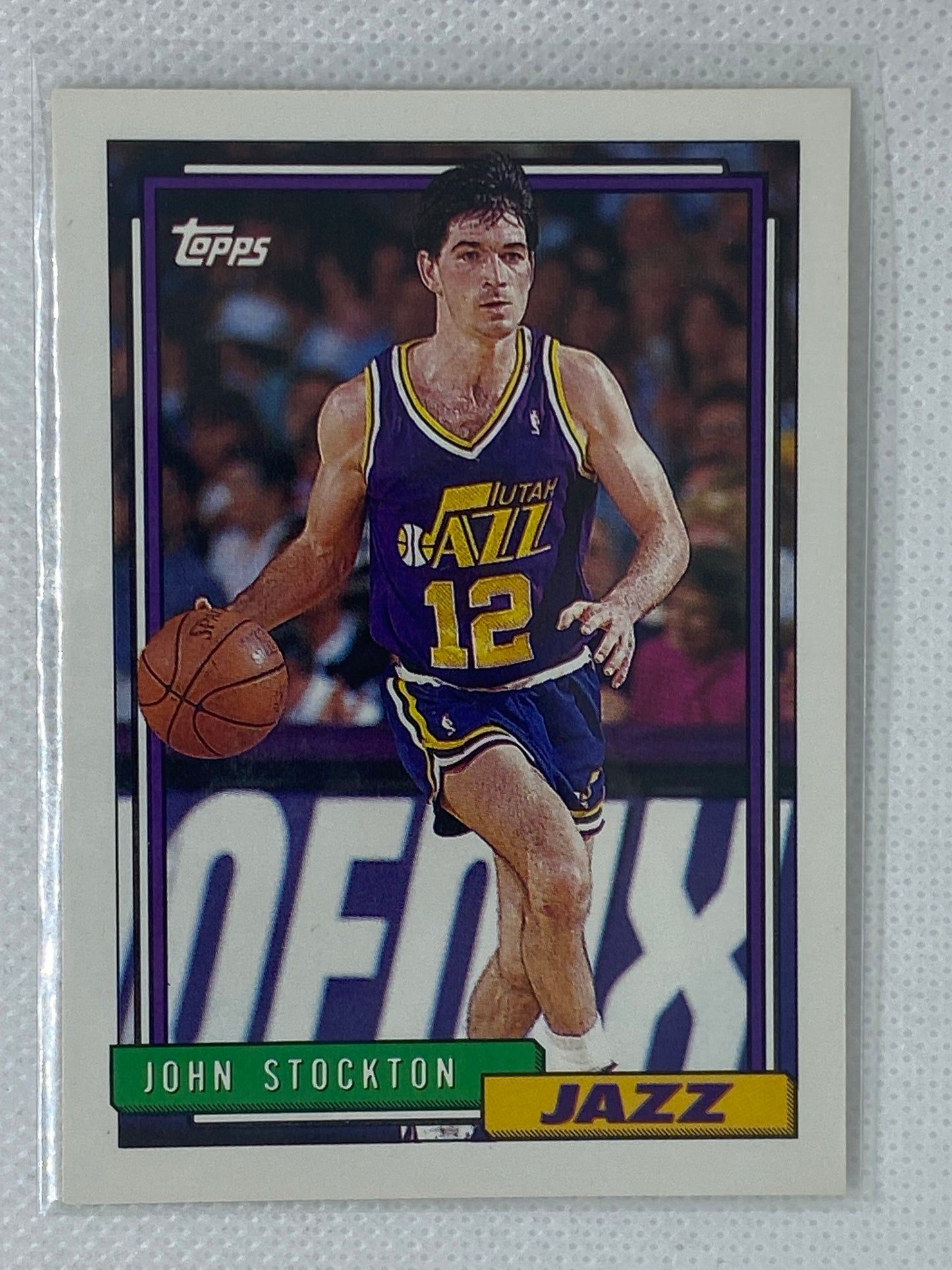 1993-94 TOPPS JOHN STOCKTON Utah Jazz Basketball #301