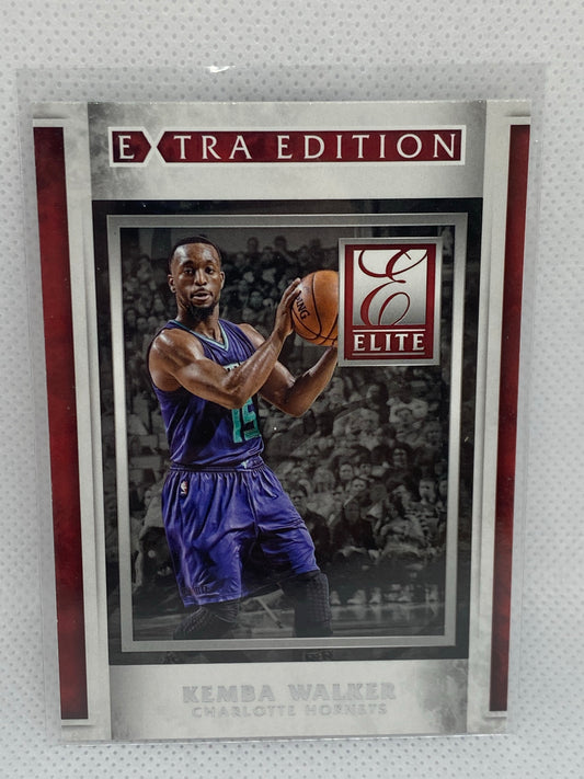 2015-16 Panini Donruss Elite Extra Edition #39 Kemba Walker