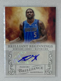 2012-13 Panini Brilliance Brilliant Beginnings Bernard James #7 Rookie Auto