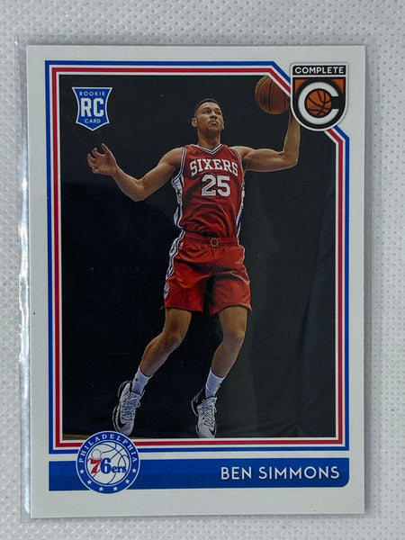 2016-17 Panini Complete RC Ben Simmons #4 Rookie Card 76ers Nets