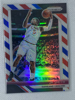 JR Smith 2018-19 Panini Prizm RWB Red White Blue Card #180 Cleveland Cavaliers