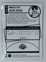 2021-22 Panini NBA Hoops Basketball Jalen Green RC #218 Winter Variation