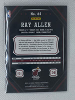 2013-14 Pinnacle Miami Heat Basketball Card #64 Ray Allen